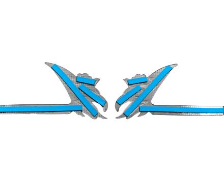 Накладки навколо ручок Scania нержавійка FSC141