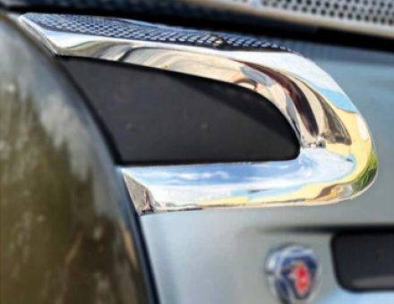 Накладки на решітку Scania нержавійка FSC163