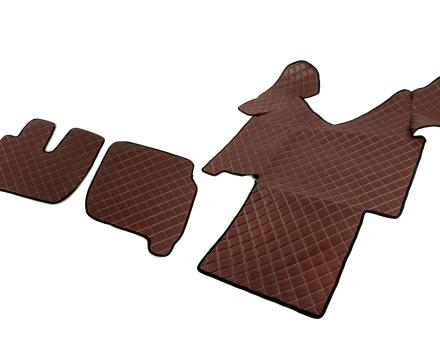 Килимки в салон Iveco Stralis коричневі (автомат) GP3948