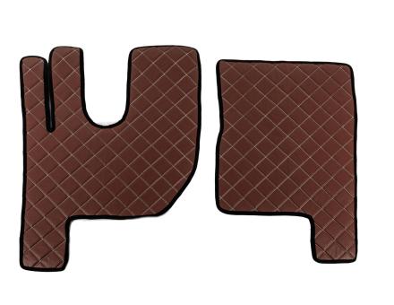 Килимки в салон Renault Gama T екошкіра коричневі автомат GP3908