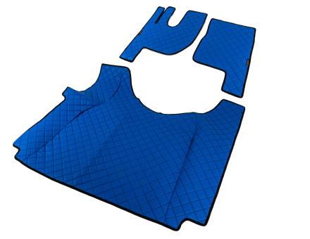 Килимки в салон Renault Gama T екошкіра сині автомат GP3905