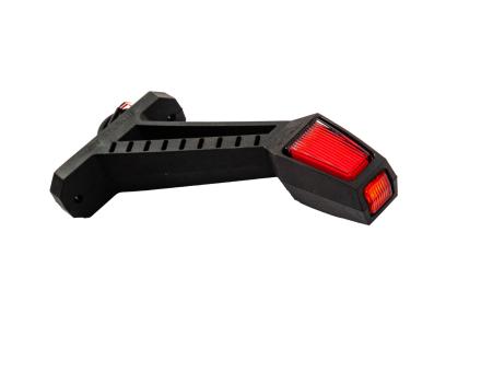 Габарит занесення 3-сторонній LED 18 см (білий / жовтий / червоний) 12–24V