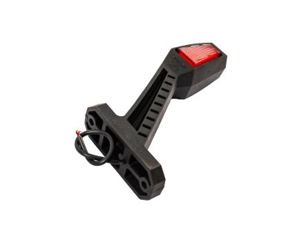 Габарит занесення 3-сторонній LED 18 см (білий / жовтий / червоний) 12–24V