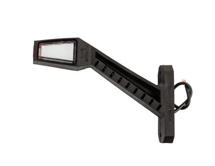 Габарит занесення 3-сторонній LED 18 см (білий / жовтий / червоний) 12–24V