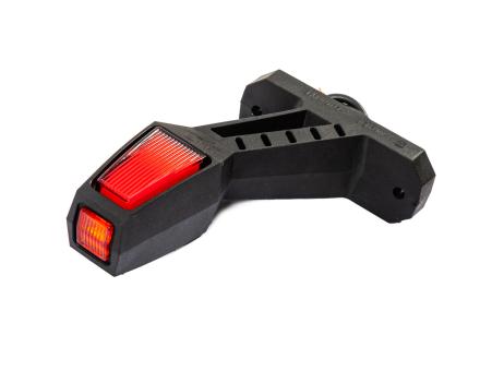 Габарит занесення 3-сторонній LED 14 см (білий / жовтий / червоний) 12–24V