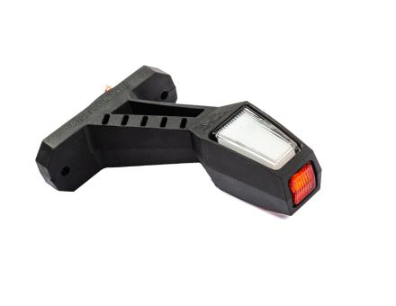 Габарит занесення 3-сторонній LED 14 см (білий / жовтий / червоний) 12–24V