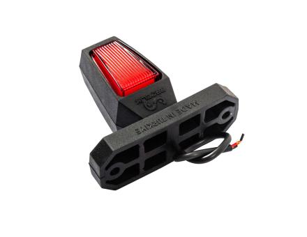 Габарит занесення 3-сторонній LED 9 см (білий / жовтий / червоний) 12–24V