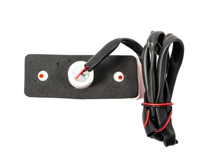 Ліхтар габаритний боковий LED жовтий з катафотом, кабель 1 м, 12–24V