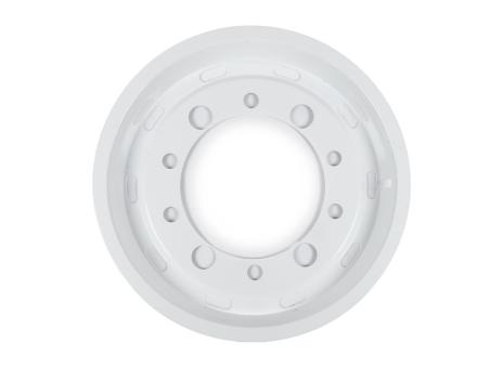 Ковпак 22.5 Pilot металевий білий JK114210