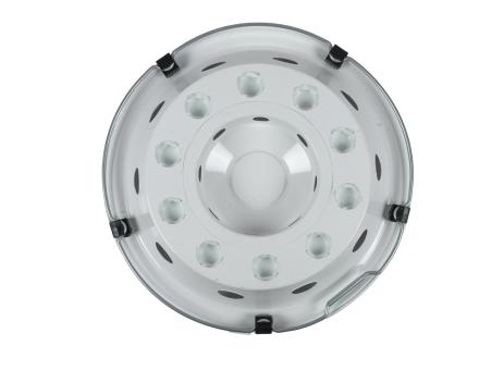 Ковпак 22.5 Favori металевий білий задній JK104212