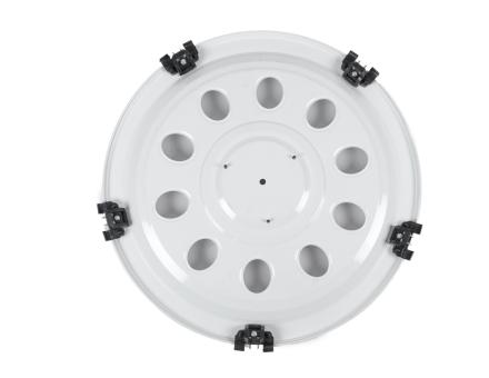 Ковпак 22.5 металевий білий задній JK103212