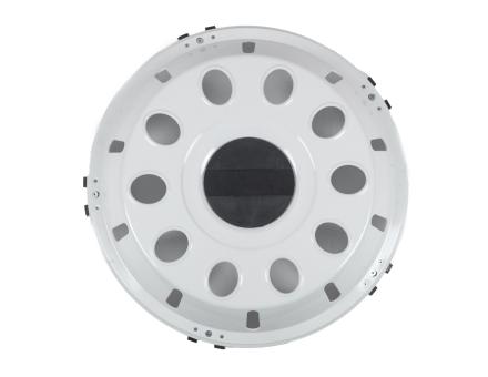 Ковпак 22.5 металевий білий передній JK103211