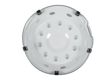 Ковпак 22.5 Favori металевий білий передній JK104211