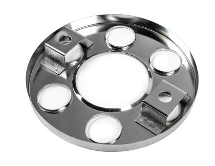 Ковпак 17.5 хром відкритий 6 болтів BB305304