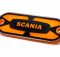 Ліхтар габаритний неоновий жовтий з логотипом Scania L0549Y