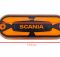 Ліхтар габаритний неоновий жовтий з логотипом Scania L0549Y
