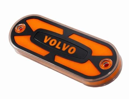 Ліхтар габаритний неоновий жовтий з логотипом Volvo L0547Y