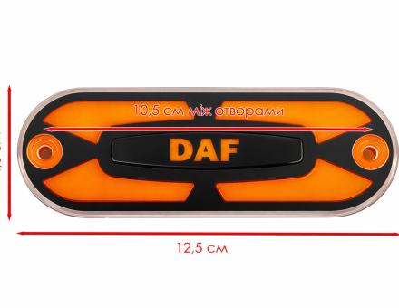 Ліхтар габаритний неоновий жовтий з логотипом Daf L0546Y